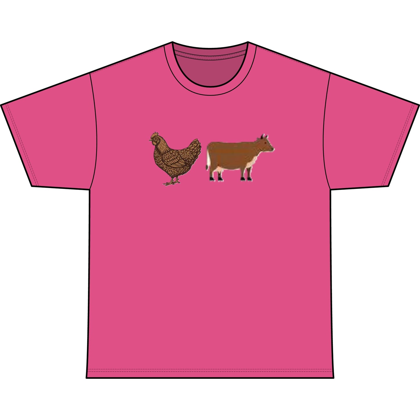BROWN CHICKEN BROWN COW