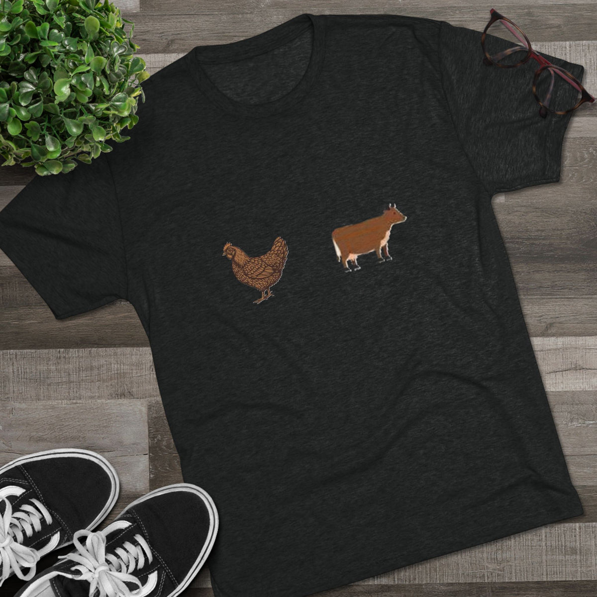 BROWN CHICKEN BROWN COW