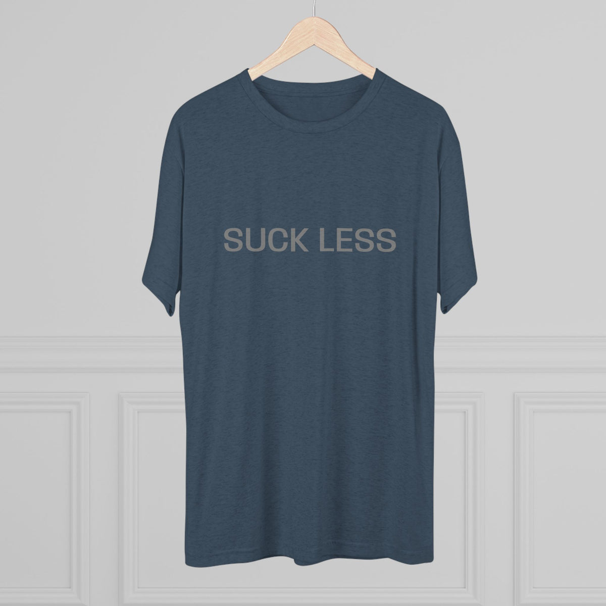 Suck Less Tee — Minimalist Graphic Crewneck Shirt