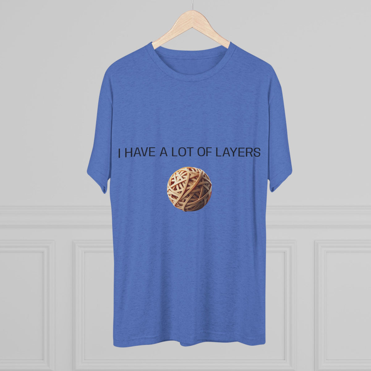Graphic Tee — “I Have a Lot of Layers” Yarn Ball Shirt