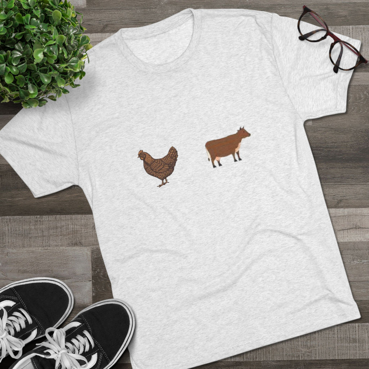BROWN CHICKEN BROWN COW