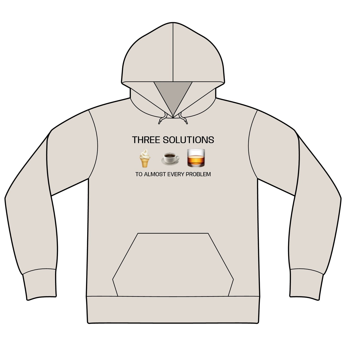 3 SOLUTIONS HOODIE