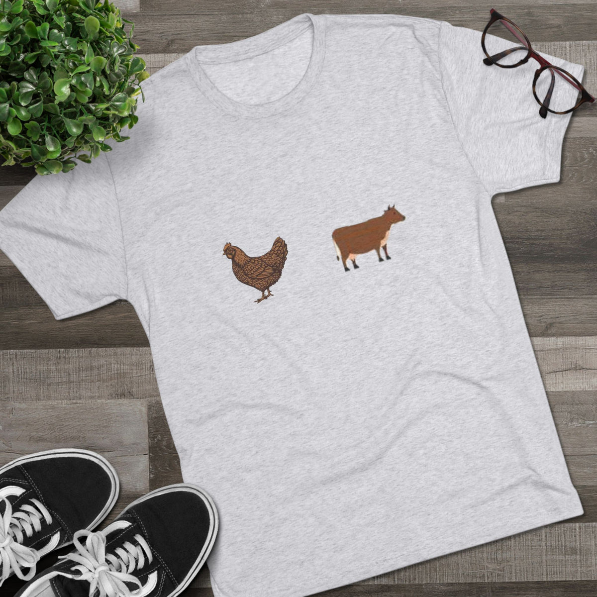 BROWN CHICKEN BROWN COW
