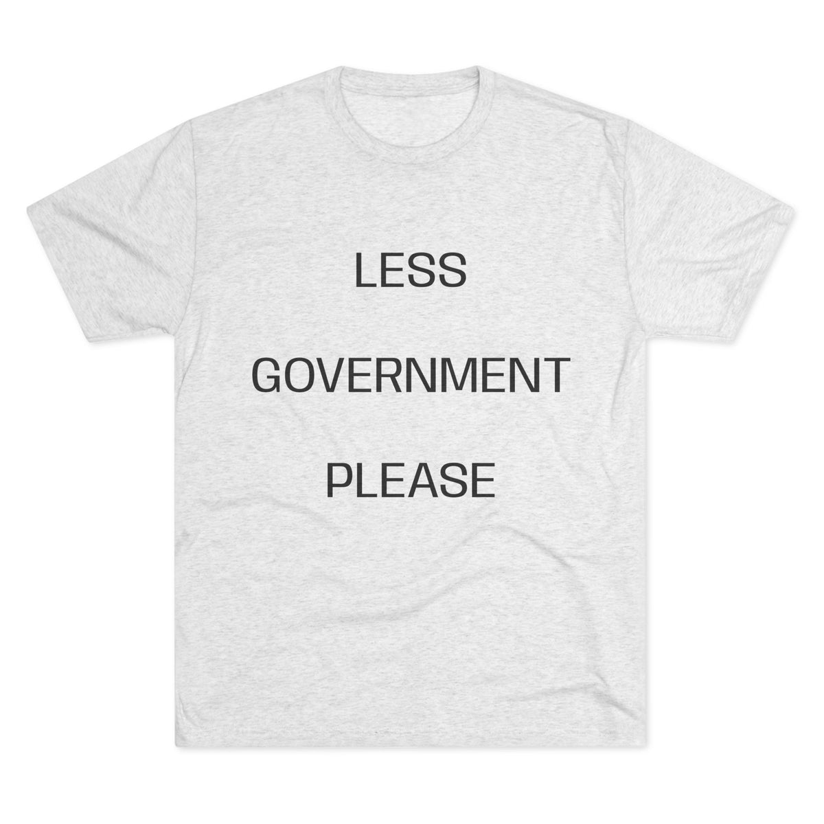 LESS GOV PLEASE