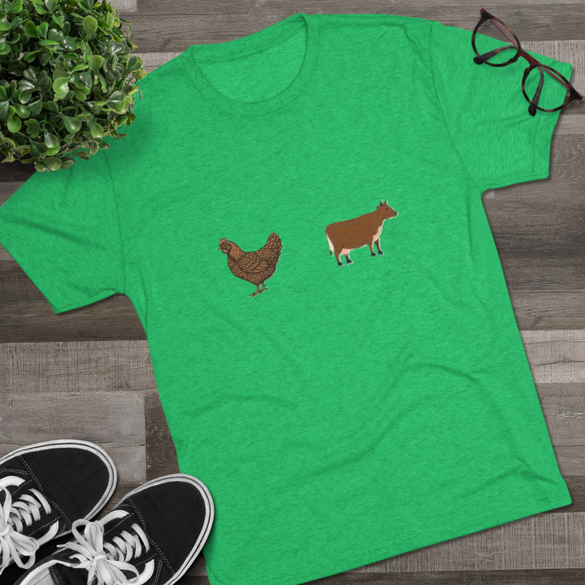 BROWN CHICKEN BROWN COW