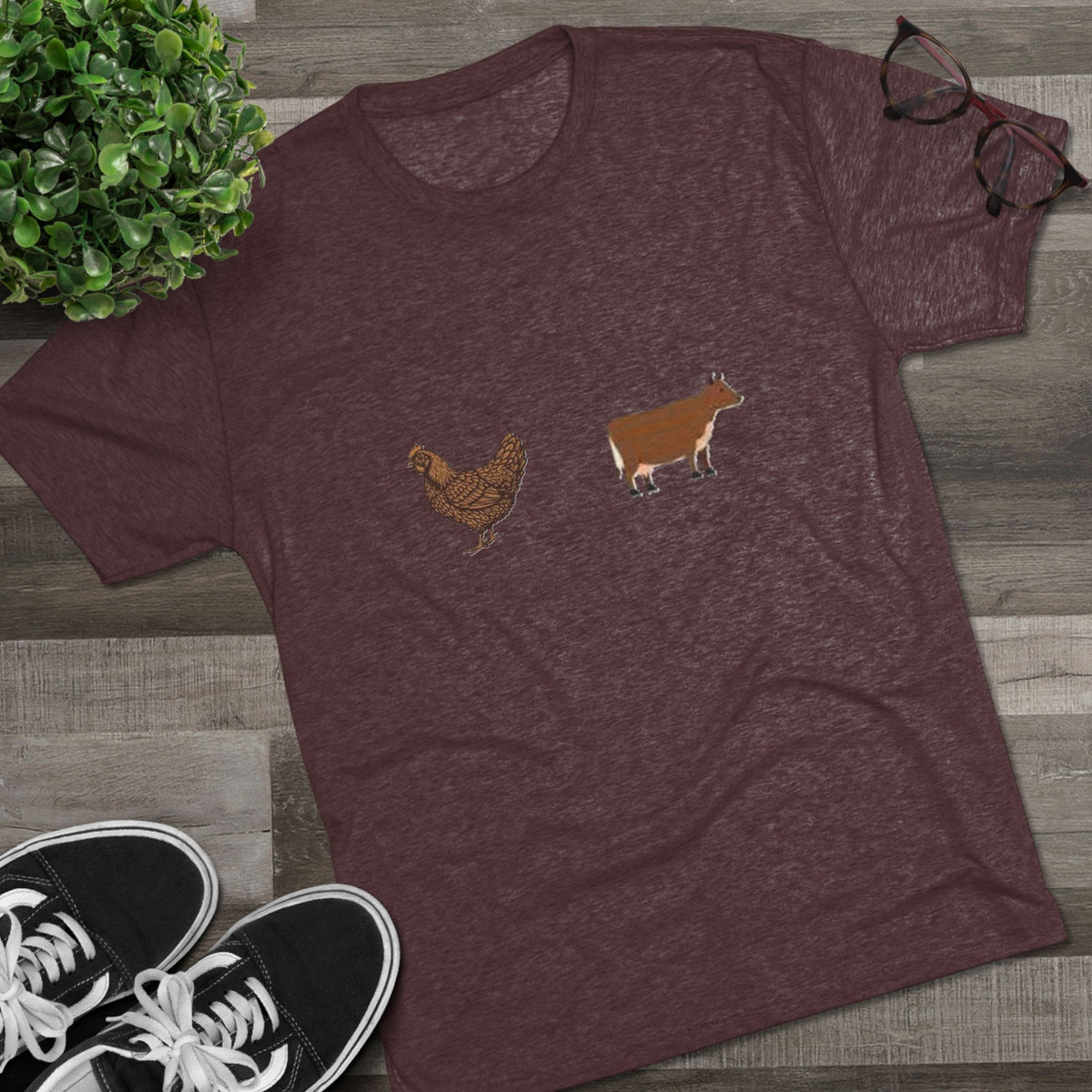 BROWN CHICKEN BROWN COW