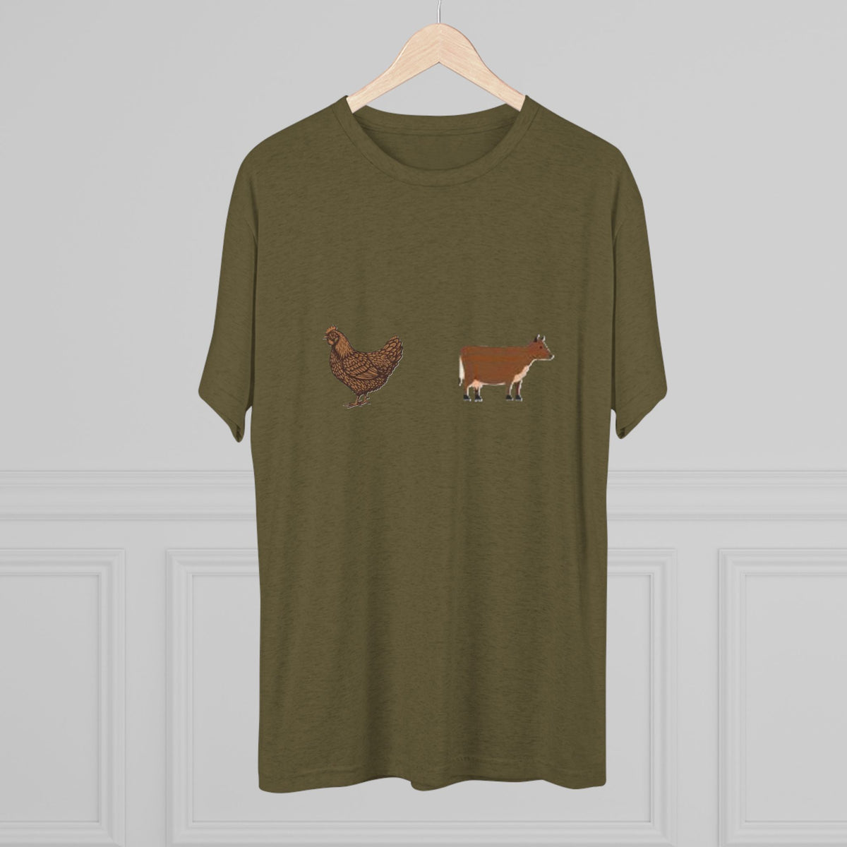 BROWN CHICKEN BROWN COW