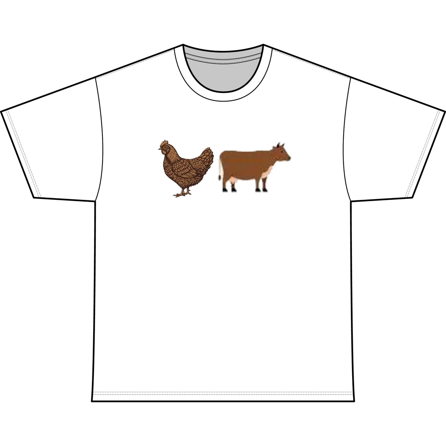 BROWN CHICKEN BROWN COW