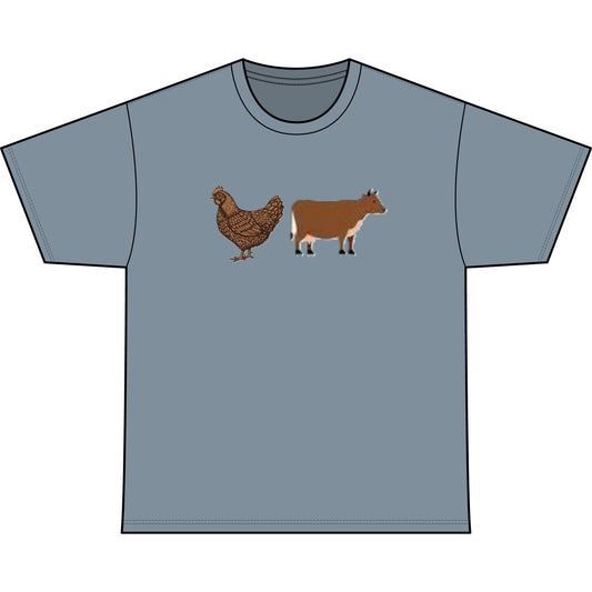 BROWN CHICKEN BROWN COW