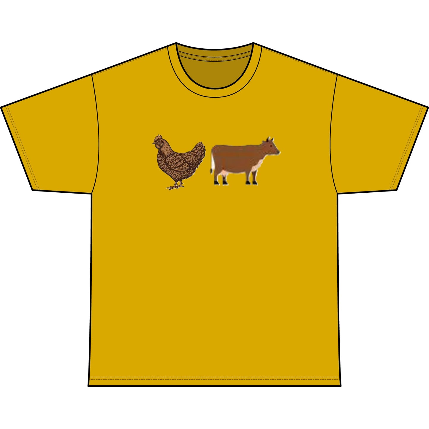 BROWN CHICKEN BROWN COW