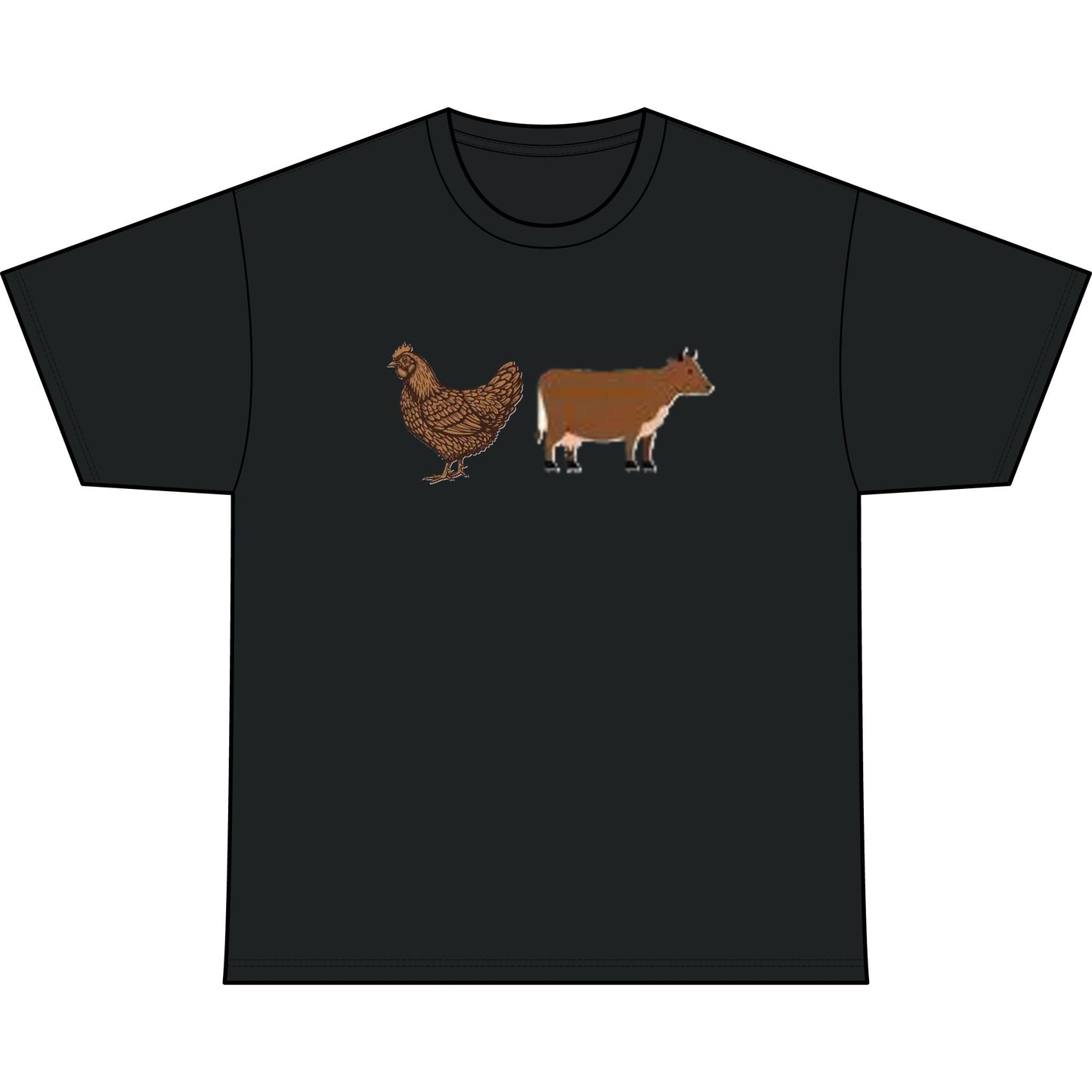 BROWN CHICKEN BROWN COW