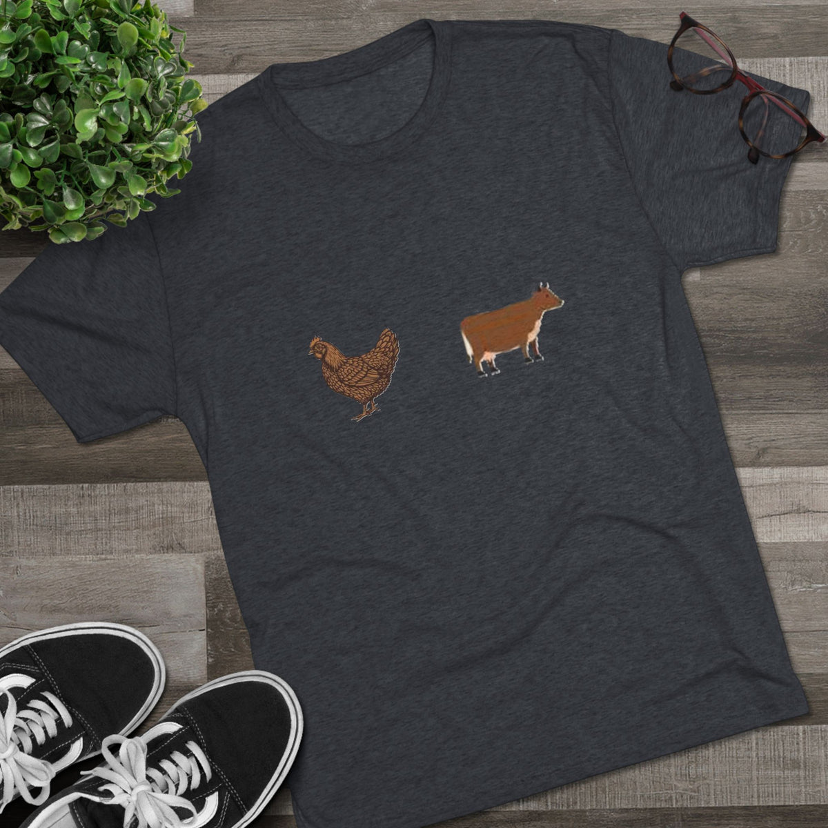 BROWN CHICKEN BROWN COW