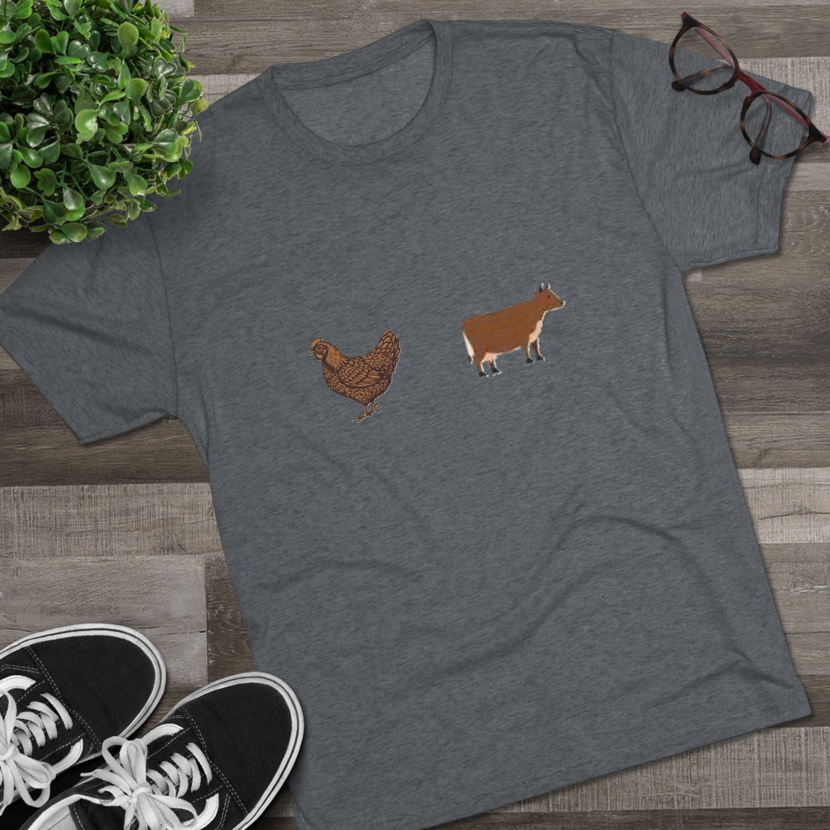 BROWN CHICKEN BROWN COW