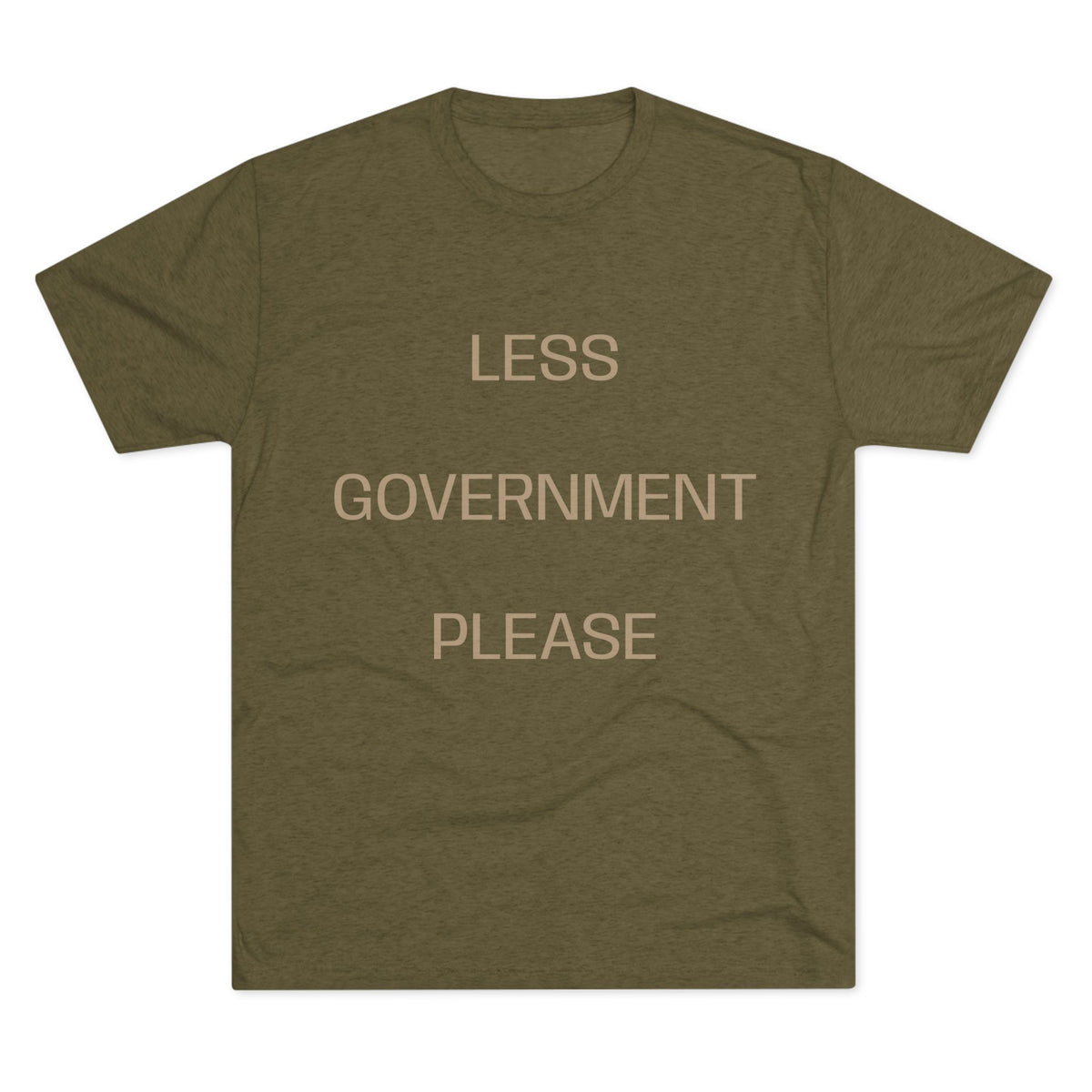 LESS GOV PLEASE