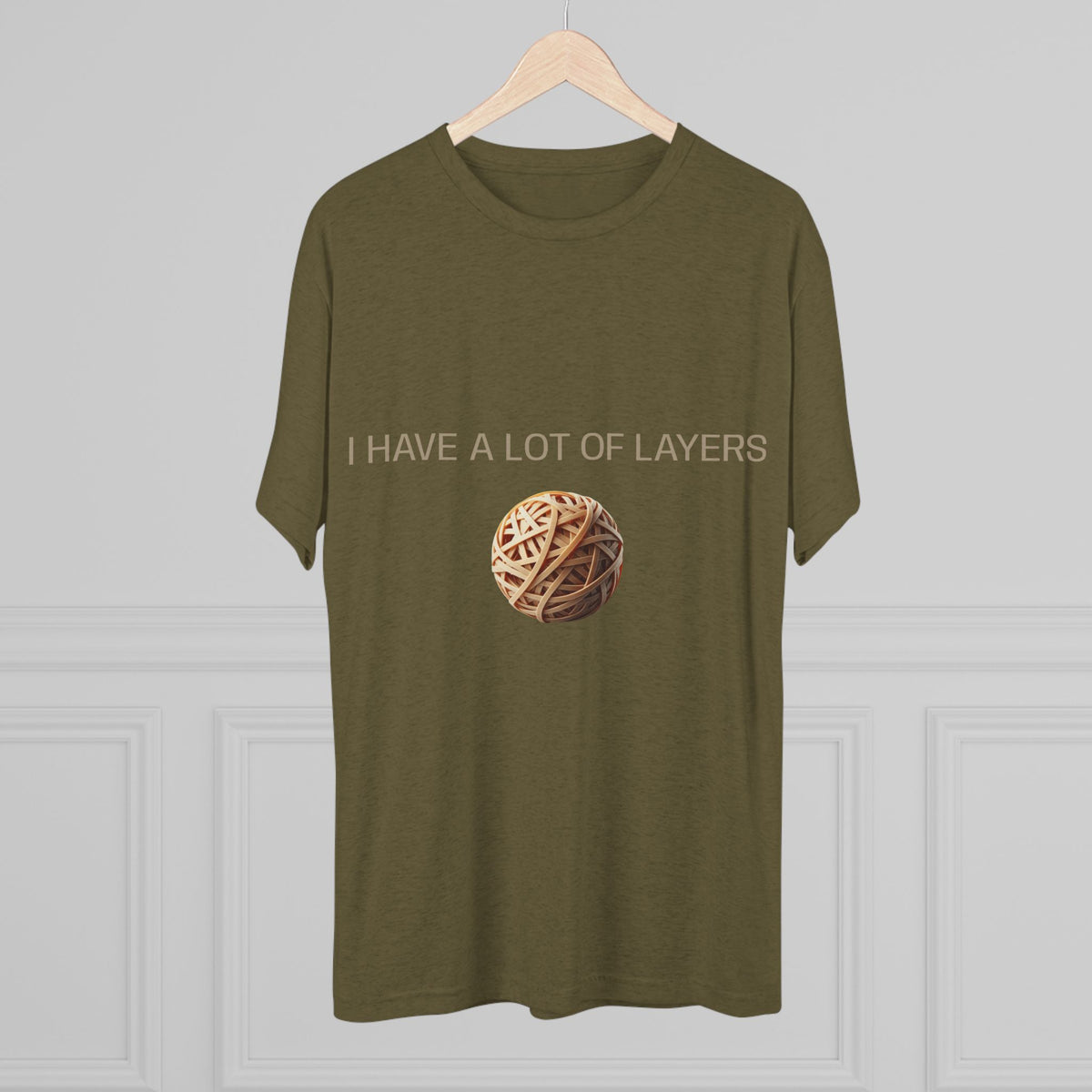 Graphic Tee — “I Have a Lot of Layers” Yarn Ball Shirt